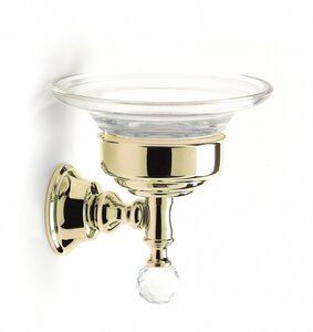 Изображение товара Мыльница Webert Karenina KA500101010 настенная с кристаллами Swarovski