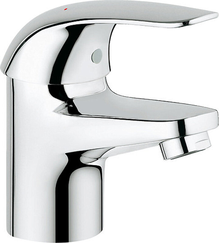 Изображение товара Смеситель для раковины Grohe Euroeco 32734000 хром однорычажный Германия