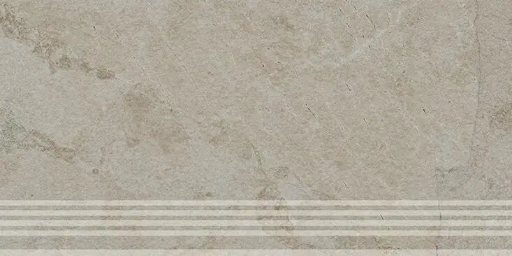 Изображение товара Ступень, керамогранит Kerama Marazzi Сплит KM6060G1261R8GRF, 30 x 60 см, бежевый 