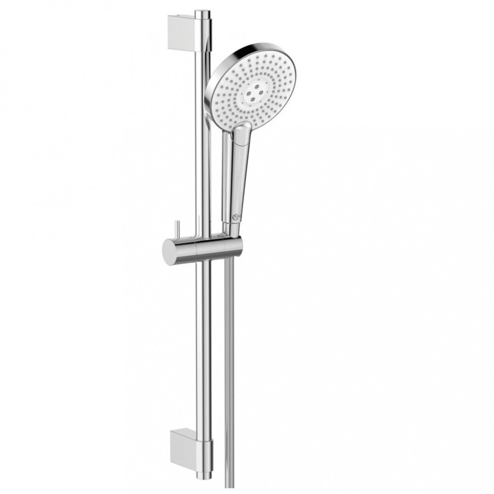 Изображение товара Душевой гарнитур Ideal Standard Idealrain B1761AA с трёхфункционной лейкой Изображение товара Душевой гарнитур Ideal Standard Idealrain B1761AA с трёхфункционной лейкой