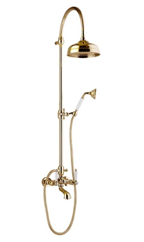 Изображение товара Душевая система Webert Alexandra AL721208 бронза для ванны и душа