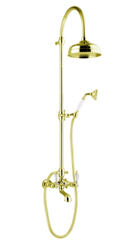 Изображение товара Душевая система Webert Alexandra AL721208010, золото, для ванны/душа