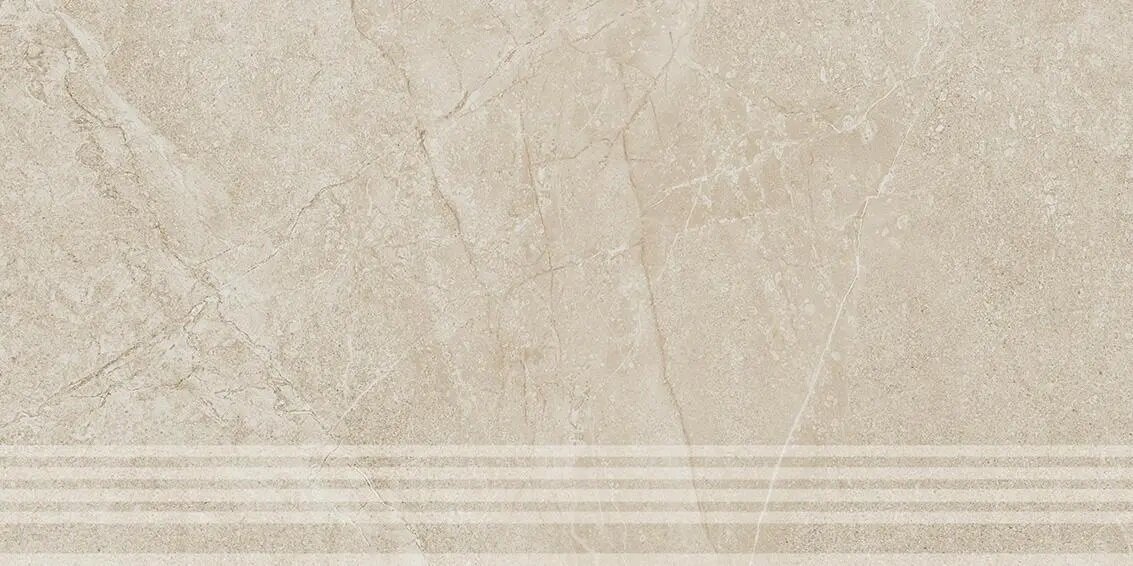 Изображение товара Ступень, керамогранит Kerama Marazzi Эстерель KM6060G0481RGRF, 30 x 60 см, светло-бежевый Изображение товара Ступень, керамогранит Kerama Marazzi Эстерель KM6060G0481RGRF, 30 x 60 см, светло-бежевый