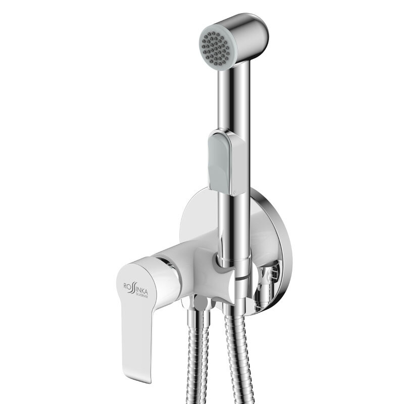 Изображение товара Гигиенический душ Rossinka, W25-51, со смесителем, хром