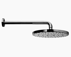 Изображение товара Верхний душ Webert Comfort AC0398985 Metal, 25х25 см, 1 режим струи, с держателем, круглый, графит