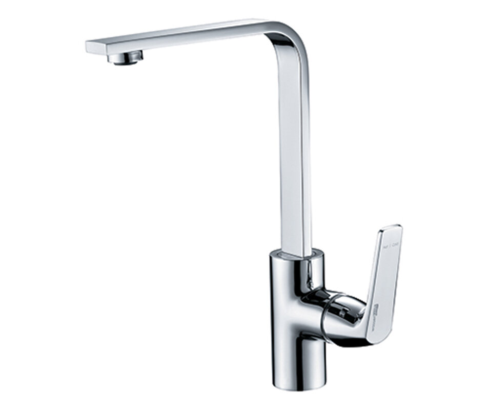 Изображение товара Смеситель WasserKRAFT Neime 1907 для кухонной мойки с поворотным изливом хром