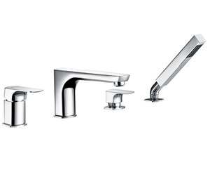 Изображение товара Смеситель WasserKRAFT  2755 на борт ванны, на 4 отверстия, хром