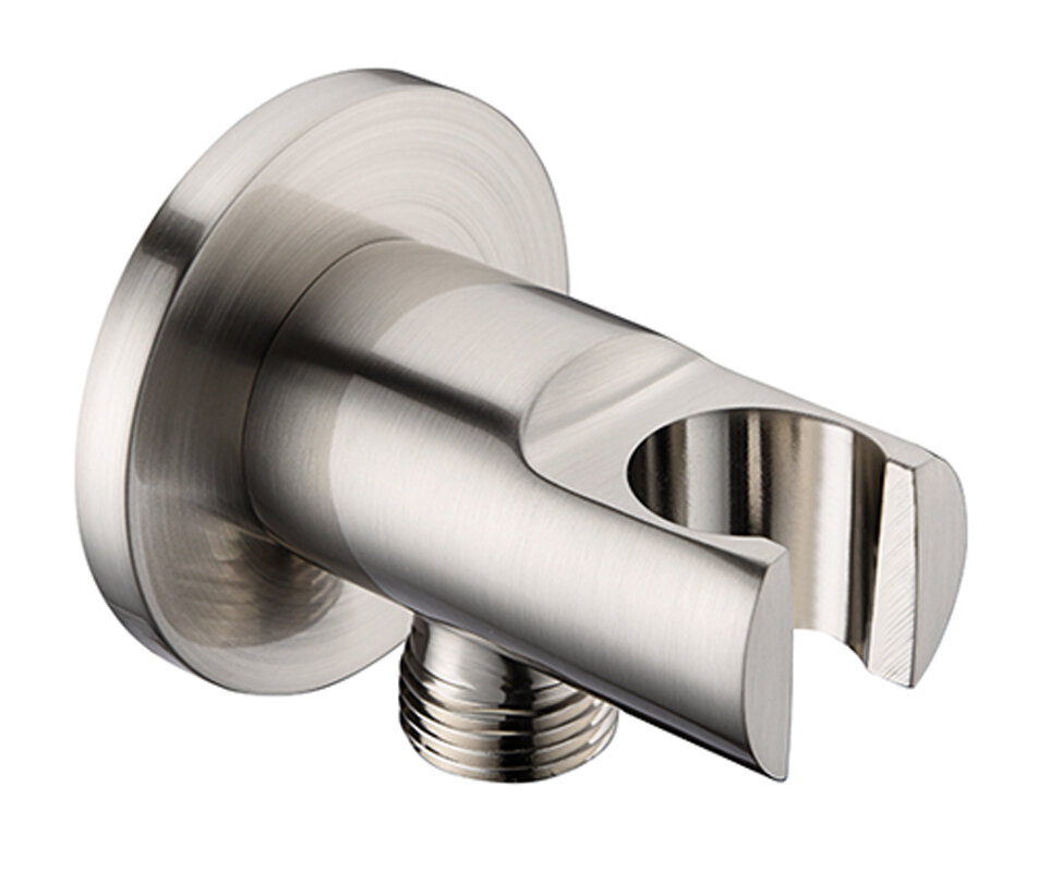 Изображение товара Подключение шланга WasserKRAFT Wern 4200 A099 с настенным держателем лейки, никель