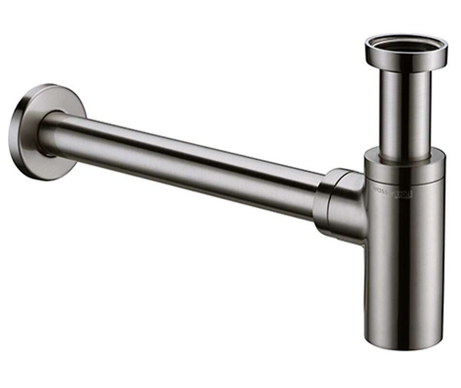 Изображение товара Сифон для раковины WasserKRAFT A093 никель матовый 350x220 мм