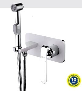 Изображение товара Гигиенический душ Lemark Melange LM4919CW, со смесителем, хром