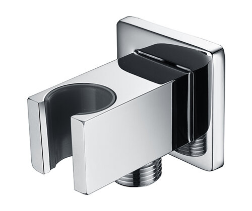 Изображение товара Шланговое подключение WasserKRAFT A086 с настенным держателем лейки, хром