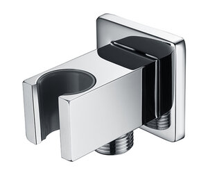 Изображение товара Подключение шланга WasserKRAFT A086 с настенным держателем лейки, хром