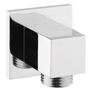 Изображение товара Водорозетка Webert AC0337015 угловая квадратная хром
