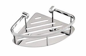 Изображение товара Полка Bemeta Cytro 146208072, 20 см, угловая, хром