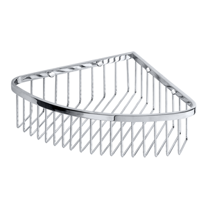 Изображение товара Угловая полка Bemeta Cytro 146208332 хром из латуни 23x21x7 см