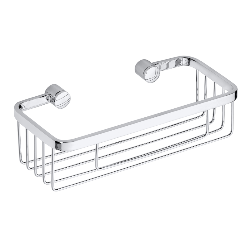 Изображение товара Полка Bemeta Cytro 146208362, хром, латунь, прямоугольная, 25x10.5x7 см