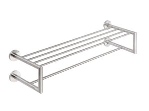 Изображение товара Полка для полотенец двойная Bemeta Neo 65.5 см, хром матовый