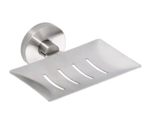 Изображение товара Мыльница Bemeta Neo 104208085 настенная хром матовая прямоугольная стекло металл