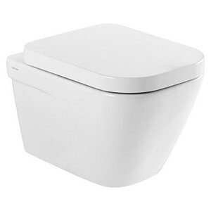 Изображение товара Подвесной унитаз Sanindusa Look 134034004 безободковый белый керамика