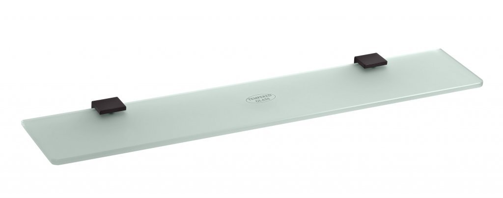 Изображение товара Стеклянная полка Bemeta Nero 135002240 60x11.8x1.9 см черная для квартиры и офиса