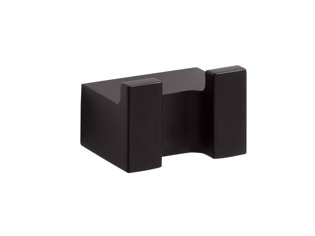 Изображение товара Крючок двойной Bemeta Nero 135006230 латунь черный 3.7x3x2.6 см