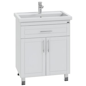 Изображение товара Тумба под раковину СаНта Дублин 223004, 70 см, напольная, цвет белый