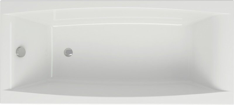 Изображение товара Акриловая ванна Cersanit Virgo 180x80 см белая прямоугольная Изображение товара Акриловая ванна Cersanit Virgo 180x80 см белая прямоугольная