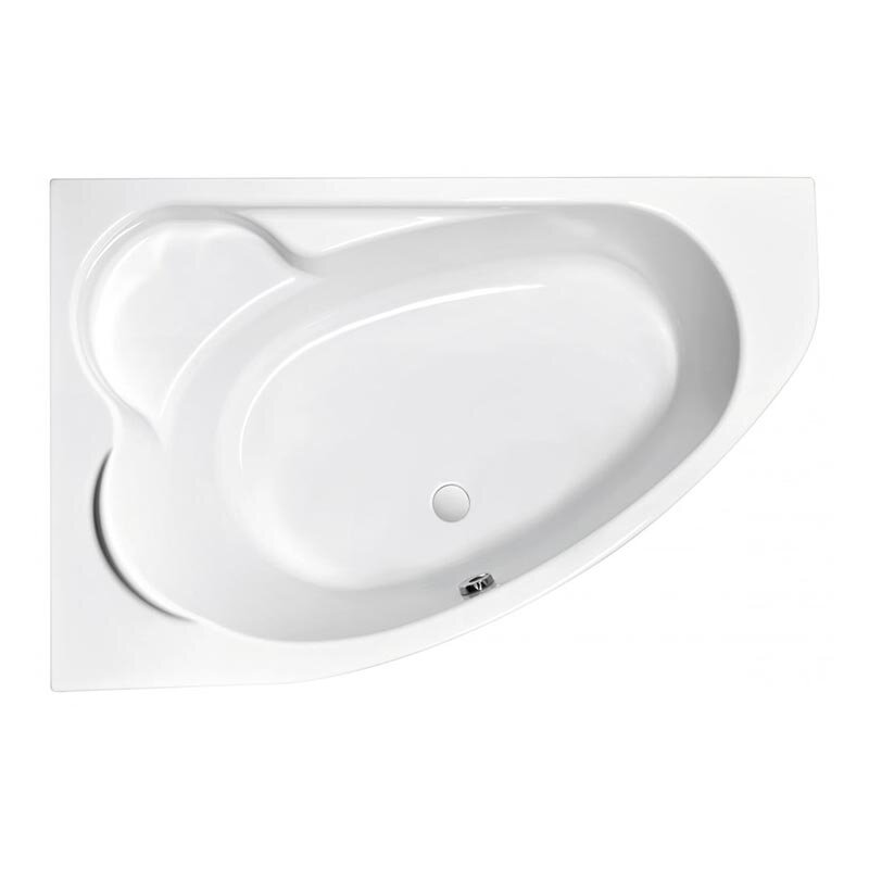 Изображение товара Акриловая асимметричная ванна Cersanit Kaliope 170x110 см глубокая белая