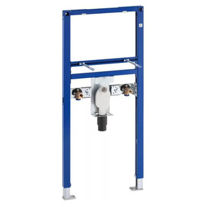 Изображение товара Инсталляция Geberit Duofix 111.480.00.1 для раковины, усиленная, синий цвет, 50x7x112 см