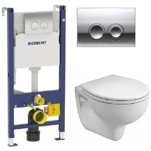 Изображение товара Инсталляция Geberit с унитазом Kolo Rekord K93100000