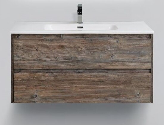 Изображение товара Тумба под раковину BelBagno Kraft KRAFT-1000-2C-SO-PP подвесная коричневая