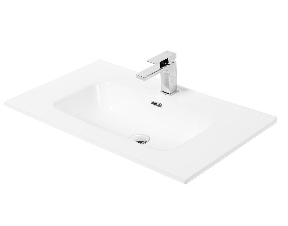 Изображение товара Раковина BelBagno BB800ETL керамическая 80 см, белая