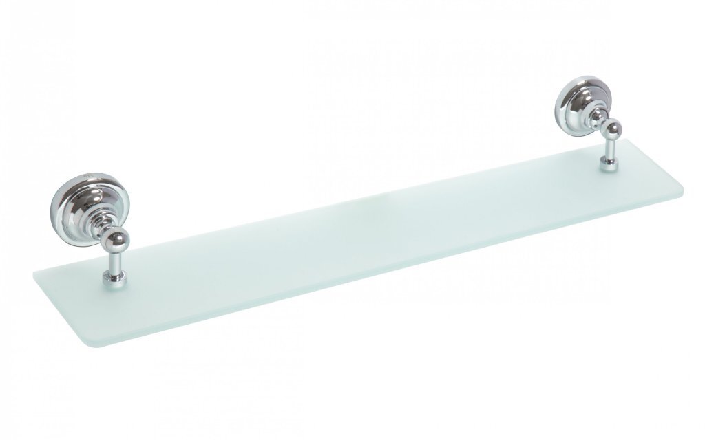 Изображение товара Полка стеклянная Bemeta Retro 144302242, хром