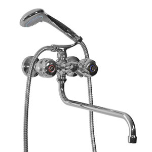 Изображение товара Смеситель для ванны и душа универсальный 1/2 кер Mixline ML01-02, хром