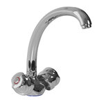 Смеситель для кухонной мойки 1/2 кер Mixline ML01-03, хром - фото 1