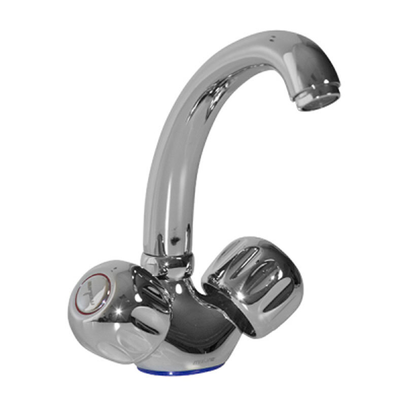 Изображение товара Смеситель для кухонной мойки Mixline ML02-032 хром двухвентильный