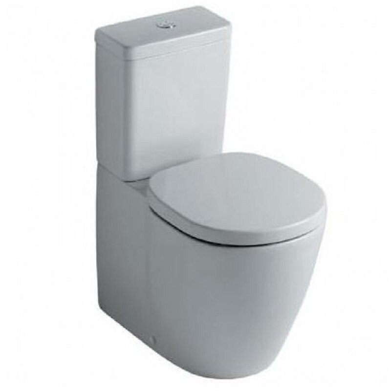 Изображение товара Напольный безободковый унитаз Ideal Standard Connect Е803701, фарфор, белый