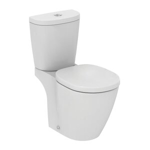 Изображение товара Напольный унитаз Ideal Standard Connect AquaBlade® E042901 с бачком E785601, безободковый