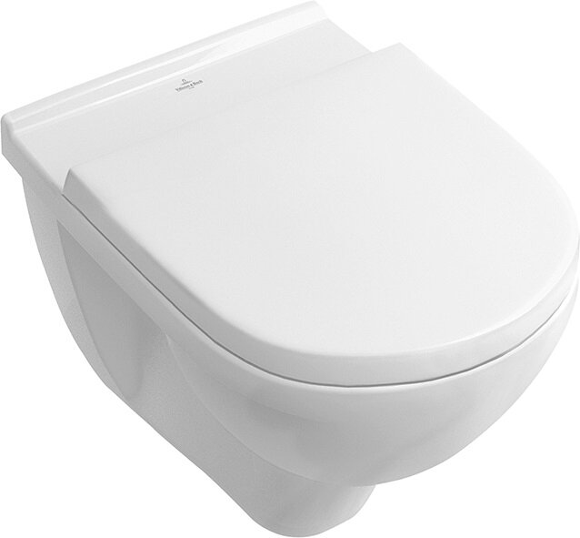 Изображение товара Villeroy&Boch O.novo 5660R001 подвесной безободковый унитаз Изображение товара Villeroy&Boch O.novo 5660R001 подвесной безободковый унитаз