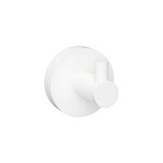 Крючок Bemeta White 104106024, для одежды, белый матовый - фото 1 Крючок Bemeta White 104106024, для одежды, белый матовый - фото 1