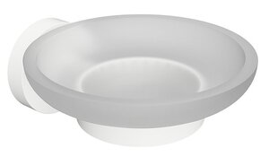 Изображение товара Мыльница Bemeta White 104108044 потолсная с круглой формой белая