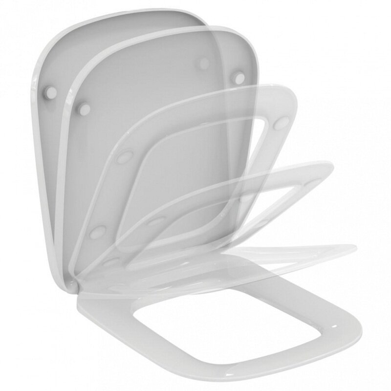 Изображение товара Крышка-сиденье Ideal Standard Esedra T318301 с микролифтом белое