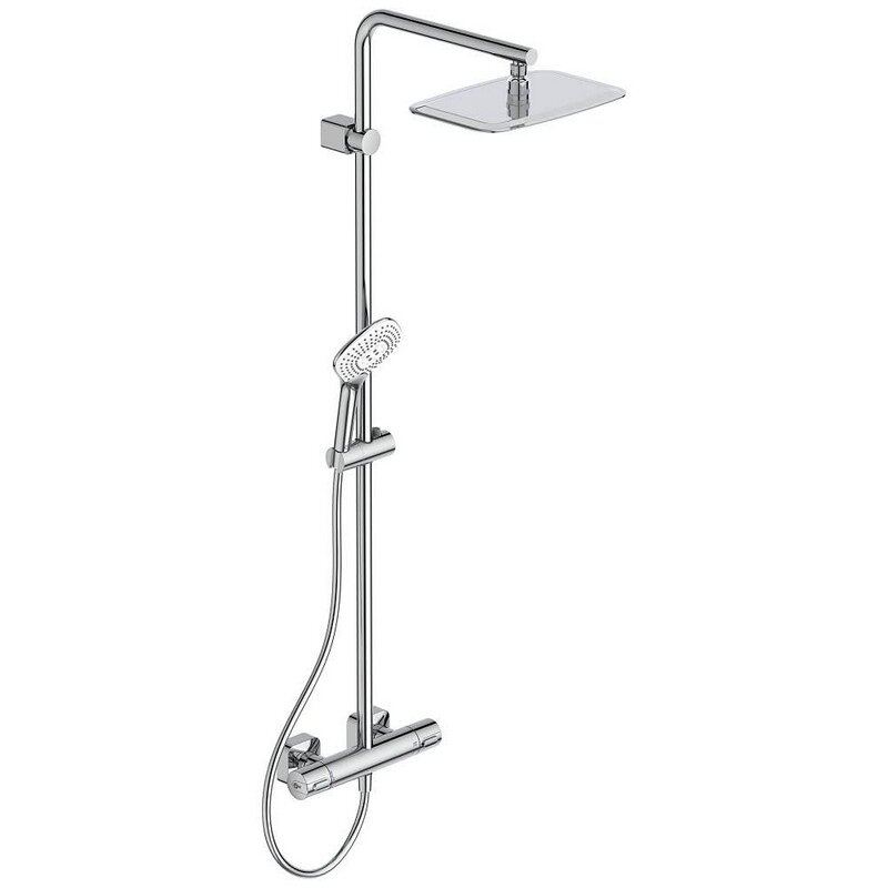 Изображение товара Душевая система Ideal Standard Idealrain A6986AA Luxe Cube Evo Jet