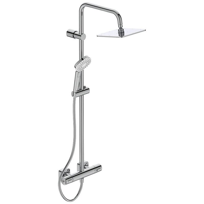 Изображение товара Душевая система Ideal Standard Idealrain A6985AA Luxe Cube Evo Изображение товара Душевая система Ideal Standard Idealrain A6985AA Luxe Cube Evo