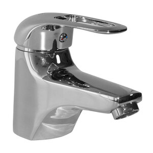 Изображение товара Смеситель для раковины Mixline ML05-04 хром однорычажный для ванной комнаты