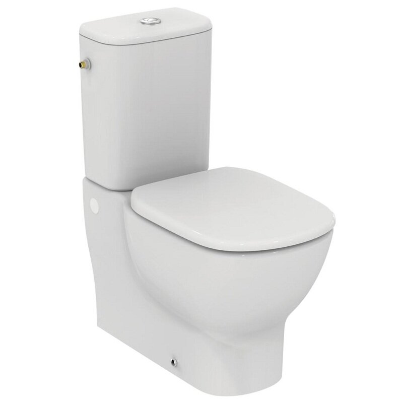 Изображение товара Напольный безободковый унитаз Ideal Standard Tesi AquaBlade двухрежимный