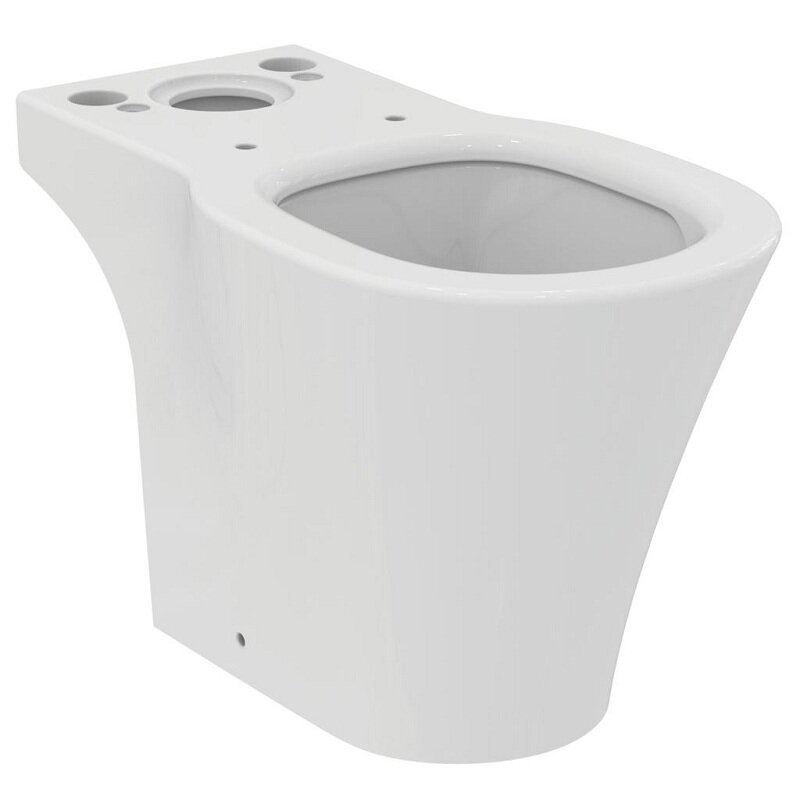Изображение товара Напольный унитаз Ideal Standard Connect Air AquaBlade безободковый с двухрежимным сливом