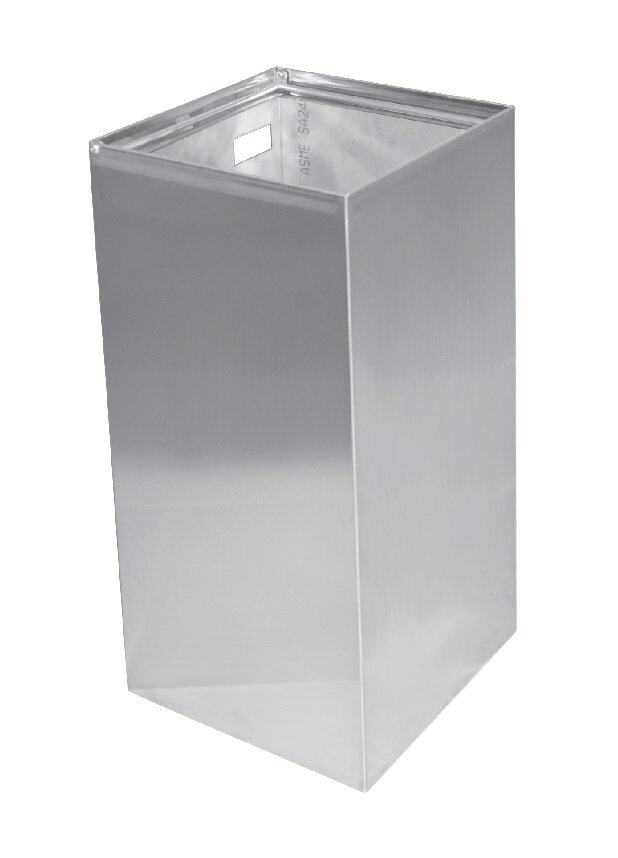 Изображение товара Корзина для мусора 25 л Bemeta Hotel 101915111 хром глянцевый настенная