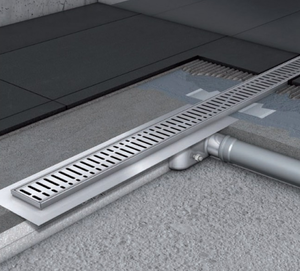 Изображение товара Душевой канал Aco Showerdrain C 9010.88.22/9010.88.61 68.5 x 7 x 6.5 см с решеткой, серый