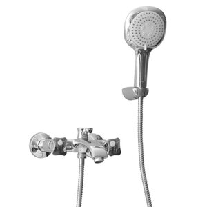 Изображение товара Смеситель для ванны и душа 1/2 кер Mixline ML11-01, хром